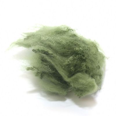 le solide de 1.7D 51MM enduisent le polyester teint pour la fibre non tissée