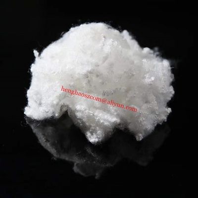 fibre de polyester conjuguée creuse de 7Dx64mm Siliconized pour les literies et les meubles remplissants