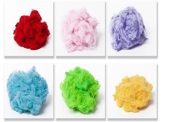 Polyester coloré 1.5dtex de textile tissé de 32mm non