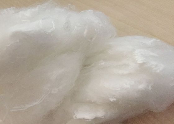 Fibre blanche crue lumineuse de Psf de fibre discontinue de polyesters de la Vierge 0.5D pour le fil de couture