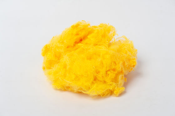 La couleur multiple a régénéré la fibre de polyester résistante à la chaleur pour le tissu non-tissé