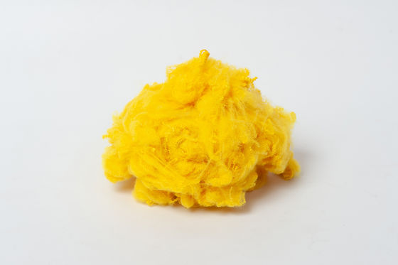 La couleur multiple a régénéré la fibre de polyester résistante à la chaleur pour le tissu non-tissé