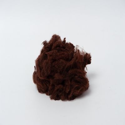 La ténacité élevée a coupé la fibre de polyester régénérée 6D 51mm écologiques