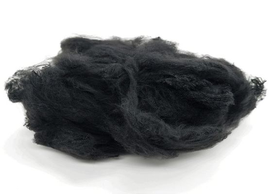 Utilisation régénérée ignifuge de tissu de la fibre de polyester 15D 64mm Automotvie