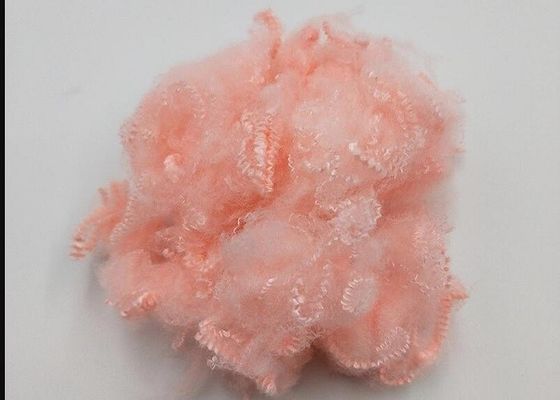 Non le silicium 65mm enduisent la fibre de polyester réutilisée solide teinte de polyester