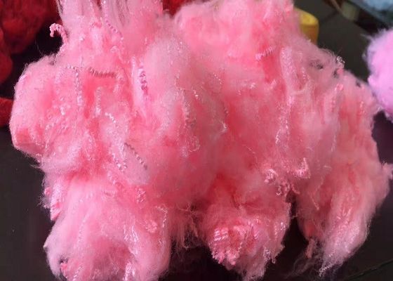 Fibre de polyester matérielle lumineuse solide 20D 38mm pour non des textiles tissés
