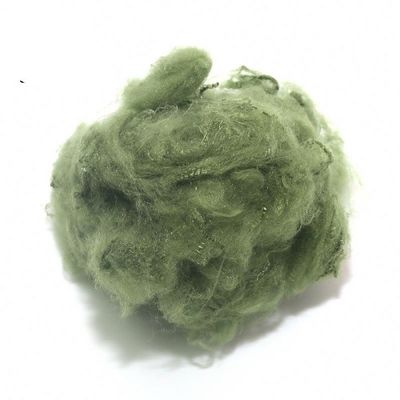 le solide de 1.7D 51MM enduisent le polyester teint pour la fibre non tissée