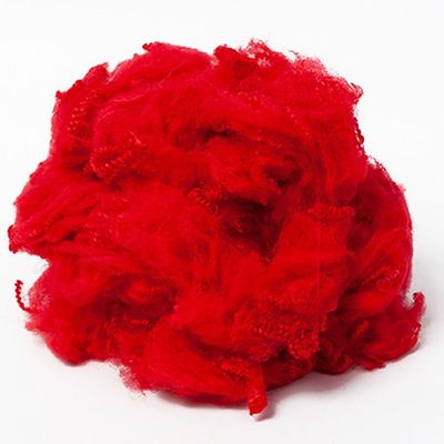 polyester teint par dopant de 1.4d X 38mm pour l'extrémité ouverte tournant Ring Spinning