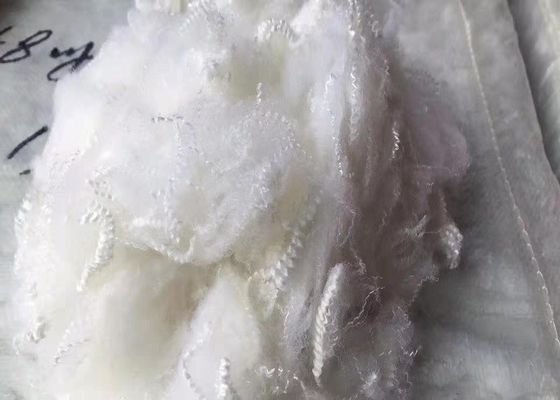 22D ignifuge a réutilisé la couleur blanche ene ivoire de fibre de raccourci de polyester