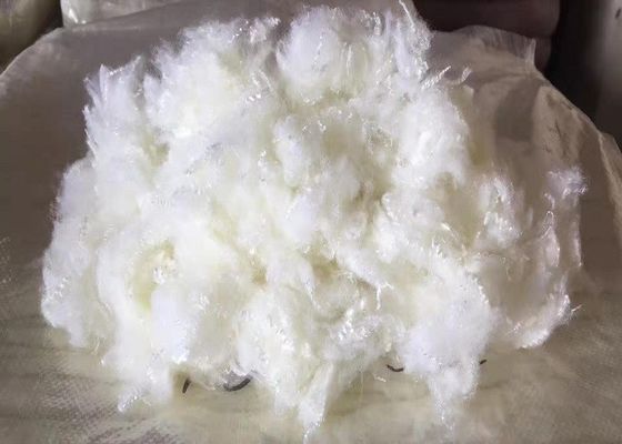 22D ignifuge a réutilisé la couleur blanche ene ivoire de fibre de raccourci de polyester