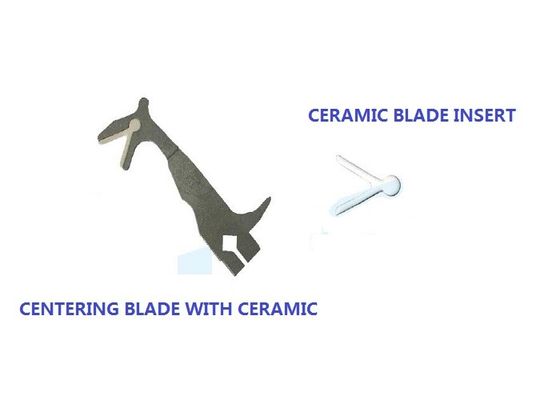 Centrant Sulzer de lame les pièces de rechange avec Hartmetalinsert gardent le tissage sans heurt