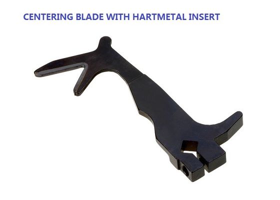 Centrant Sulzer de lame les pièces de rechange avec Hartmetalinsert gardent le tissage sans heurt