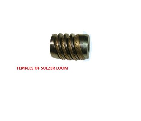 Pièces de machine de tissage de cylindre de temples 11 anneaux 25 anneaux pour le métier à tisser de Sulzer