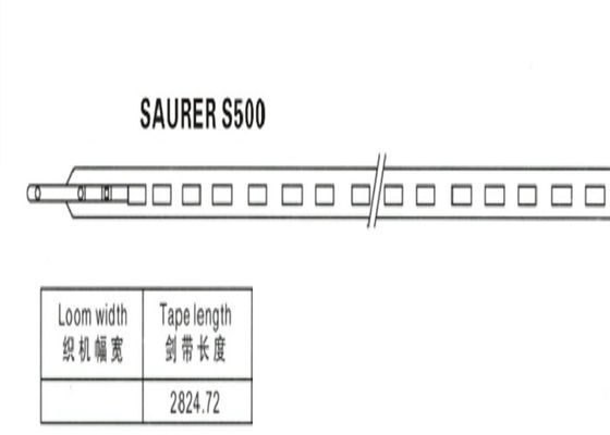 Parties 844912 de machine de tissage de Saurer S500 de bandes