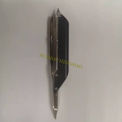 PIÈCES NON : 9120117 9120250, TÊTE DE RAPIÈRE (PINCE) UTILISÉE POUR LE RHÉSUS DU MÉTIER À TISSER LH& DE RAPIÈRE DE VAMATEX P1001