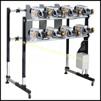 Bobinier pour des pièces d'accumulateur/pièces de trame de conducteur