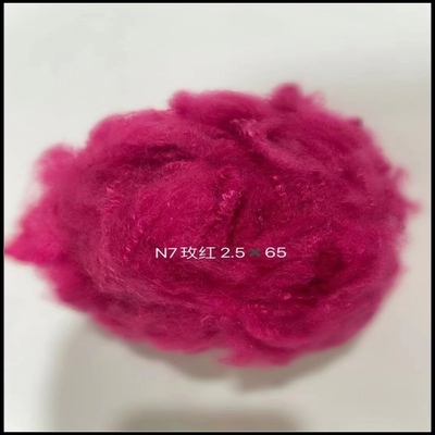 fibre discontinue de polyesters 1.5dtex régénérée par 65mm pour les tissus non-tissés
