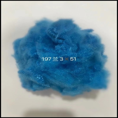 fibre discontinue de polyesters 1.5dtex régénérée par 65mm pour les tissus non-tissés